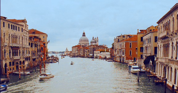 Santa Maria della Salute on the Canal