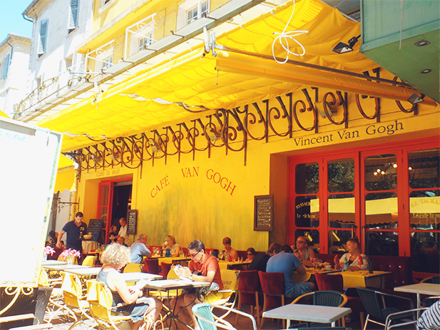 Café Van Gogh in Arles, France 