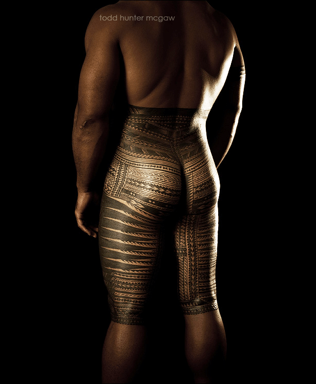 Soga’imiti with pe'a tatau