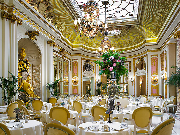 Palm Court at the Ritz London. Photo credit: theritzlondon.com