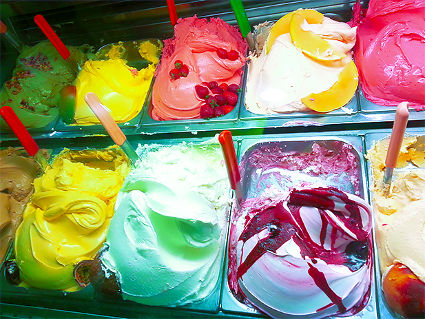 Italian gelato
