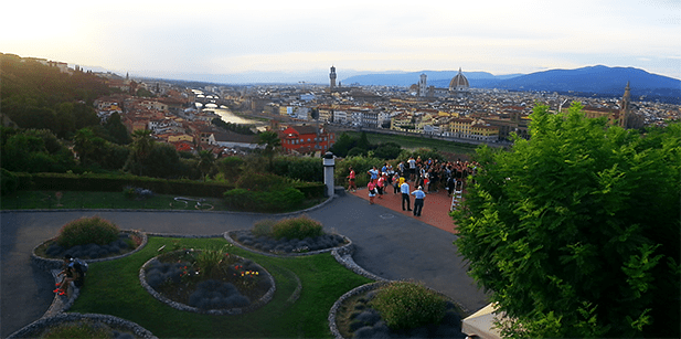 View of Florence from Michelangelo Square